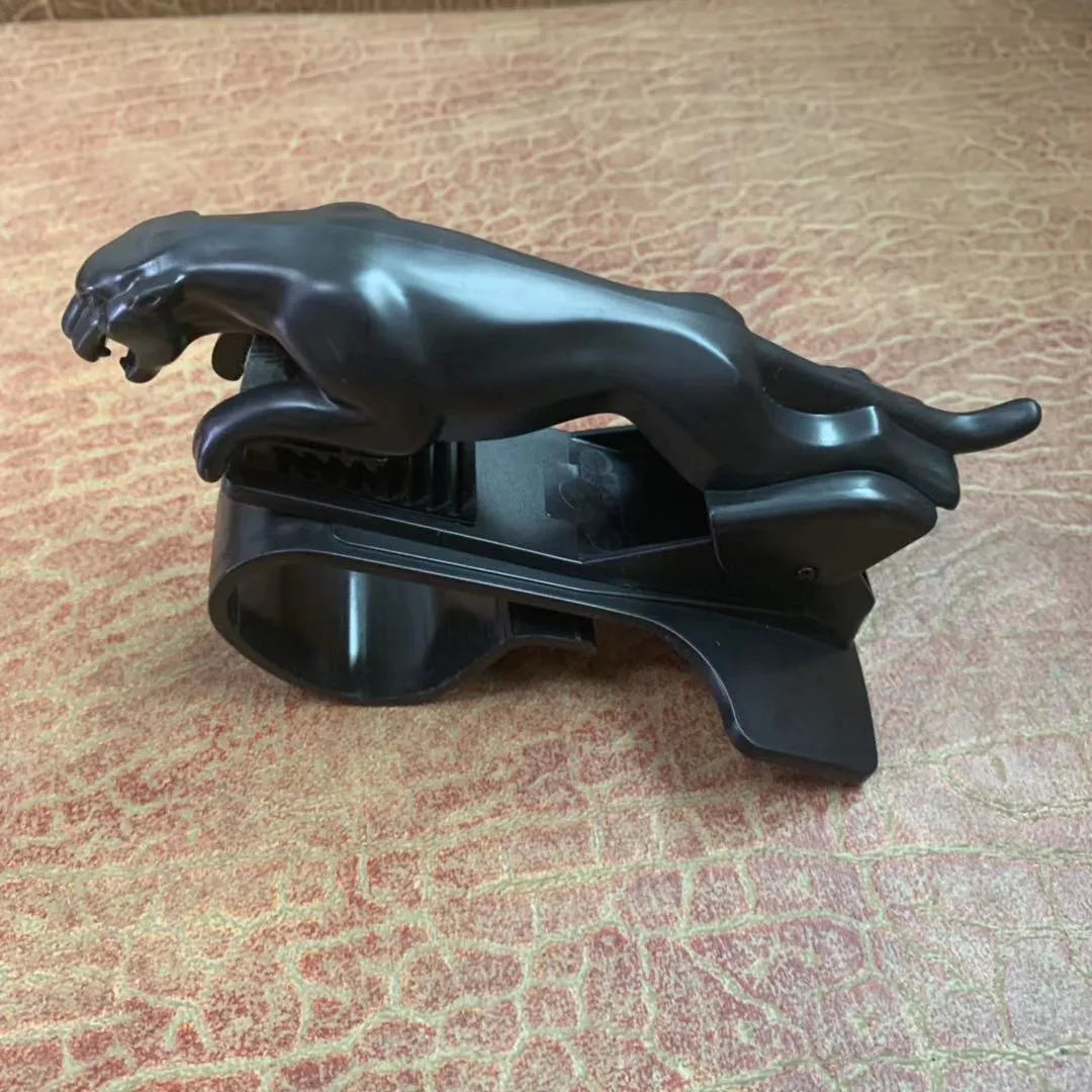 Car mobile phone holder with rotatable bracket in black, gold and silver ABS plastic finishes