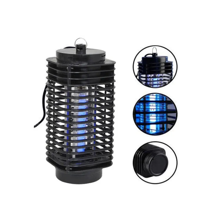 Black King Kong hanging electronic mosquito killer lamp with UK three-pin plug