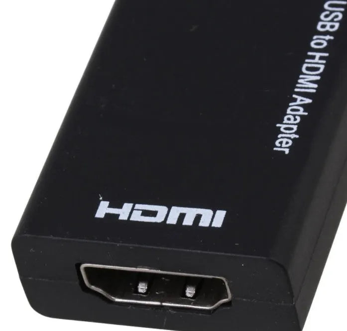 Black DisplayPort to HDMI adapter cable with 12cm length for connecting devices to displays