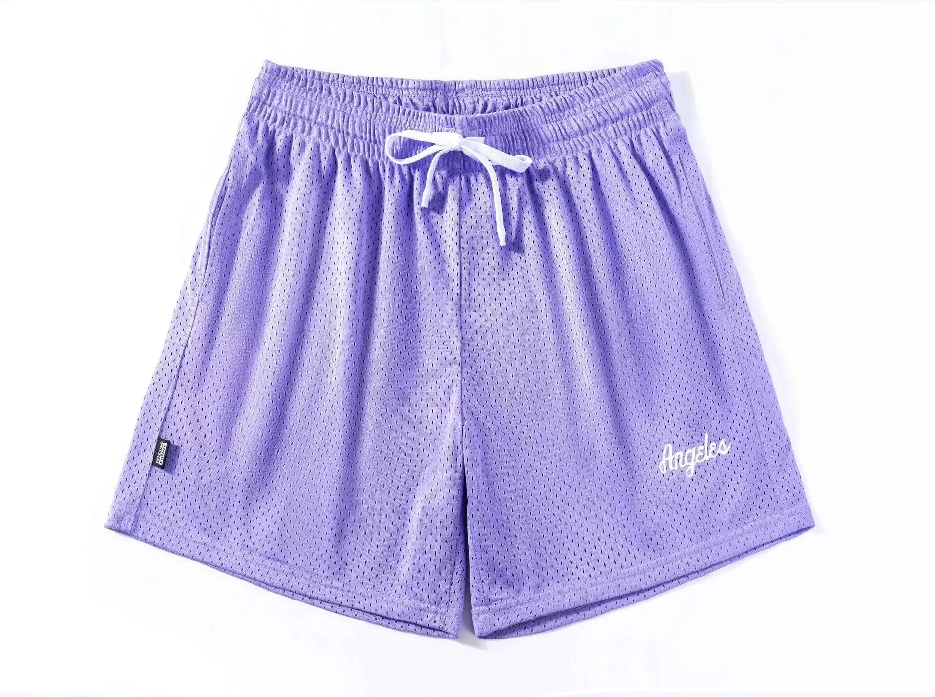Men's personalised double-layer mesh shorts in various colours showing sport and leisure styling