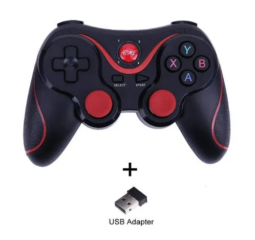 Upgraded X3 wireless Bluetooth game controller for Android phones in black and white colour options.