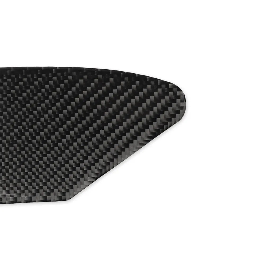 Carbon fibre USB charging port panel sticker with 3M adhesive backing for laptop decoration