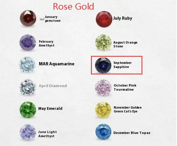 Titanium steel zodiac birthstone necklace with monthly pendant and zircon stone on princess chain