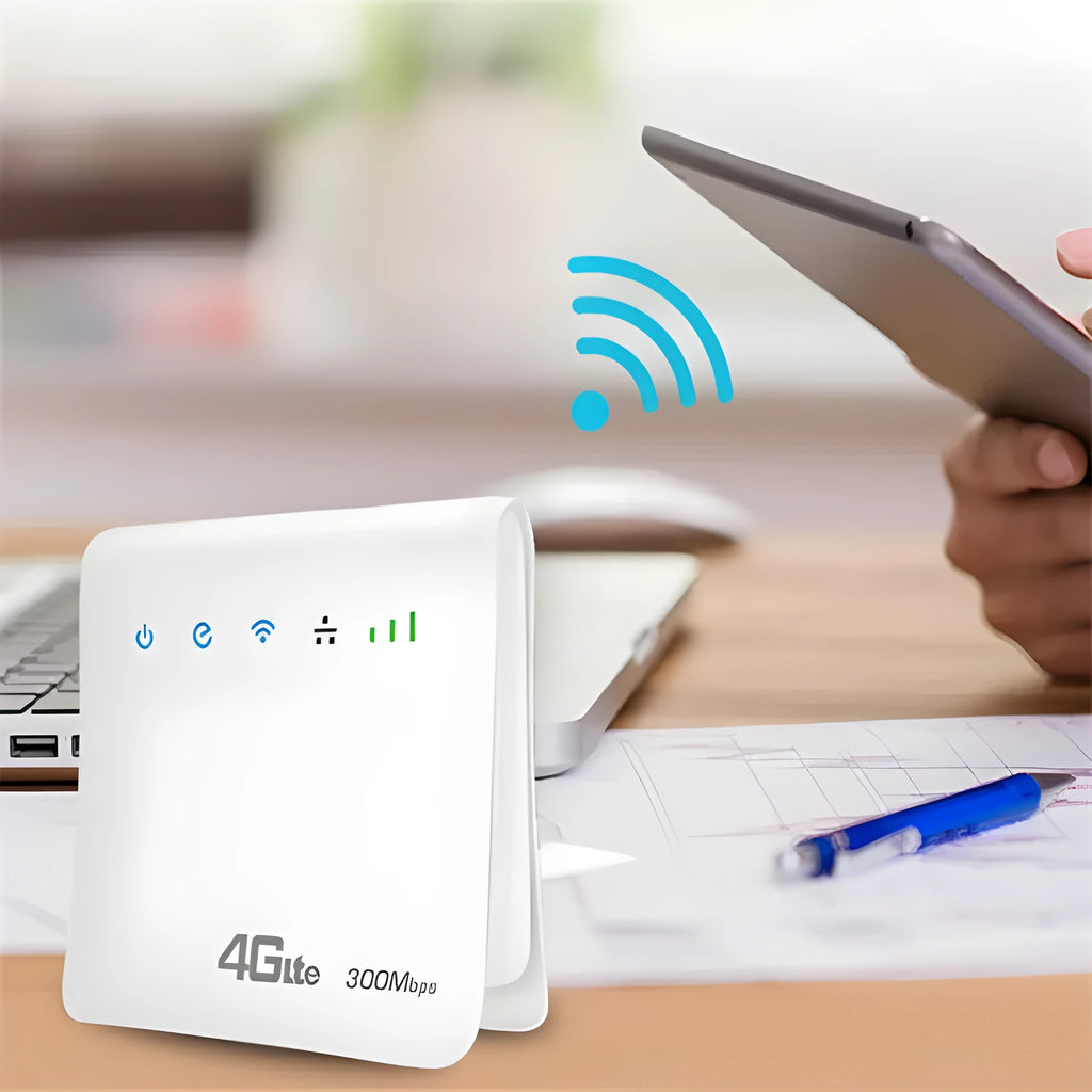 300Mbps 2.4G wireless router with firewall for home and Android, compact design 119x116x20mm
