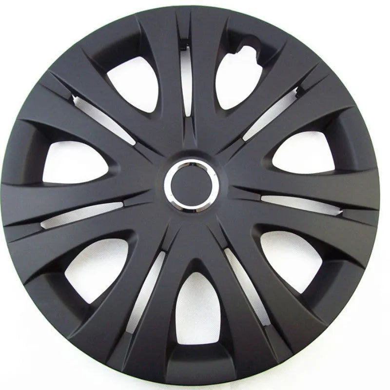 Universal silver ABS plastic wheel hub cover for 13-16 inch car wheels