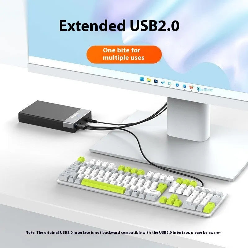 3.5 inch USB SATA hard disk enclosure with slide cover design in multiple colour options
