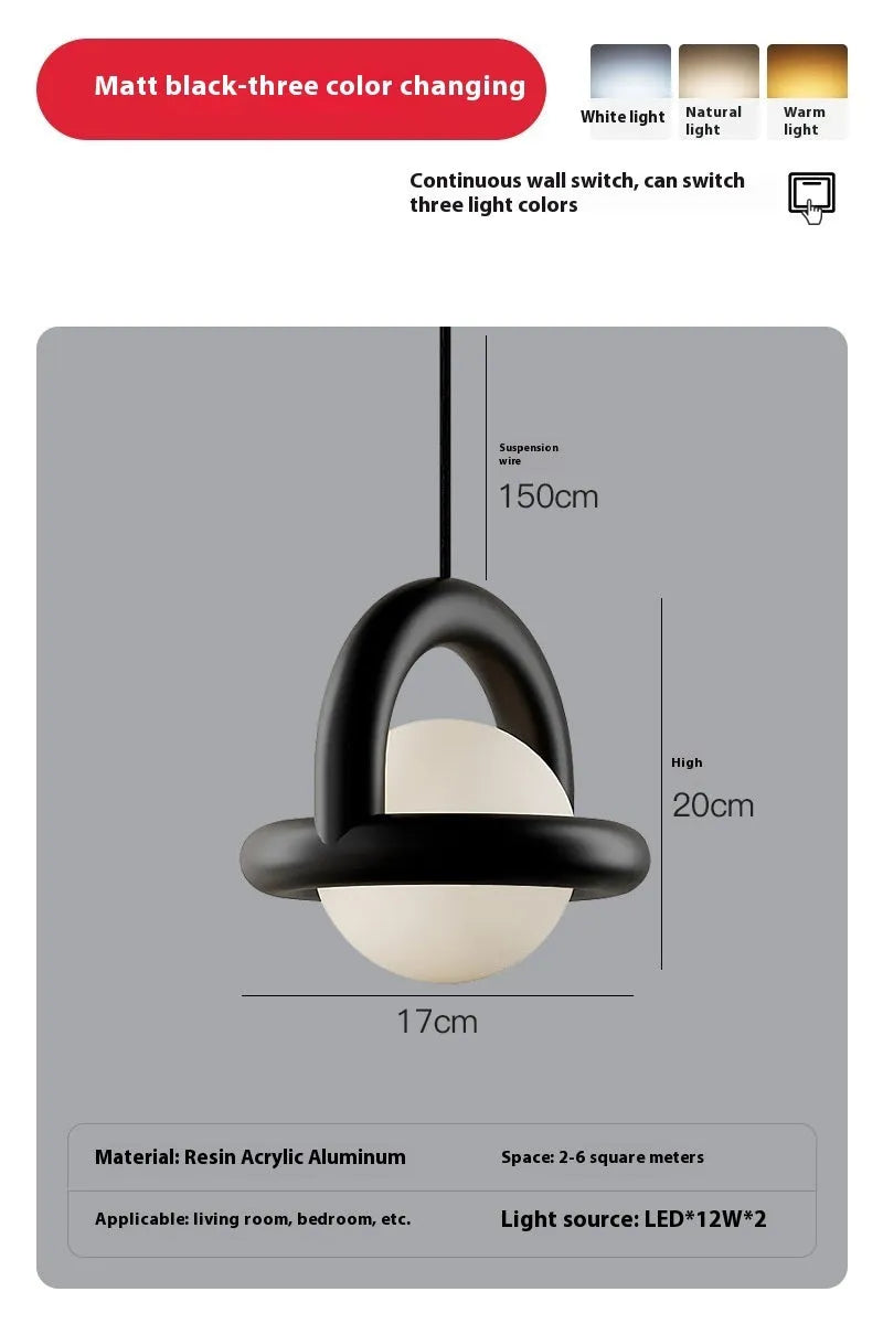 Danish designer hanging line lamp with adjustable cord in matte finish