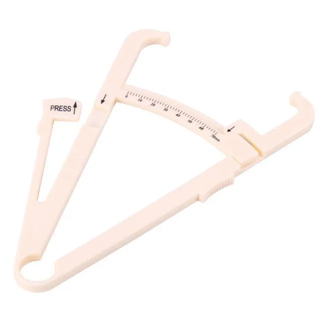 Acrylic body fat caliper for skinfold measurement with 0.001mm accuracy and 200mm range