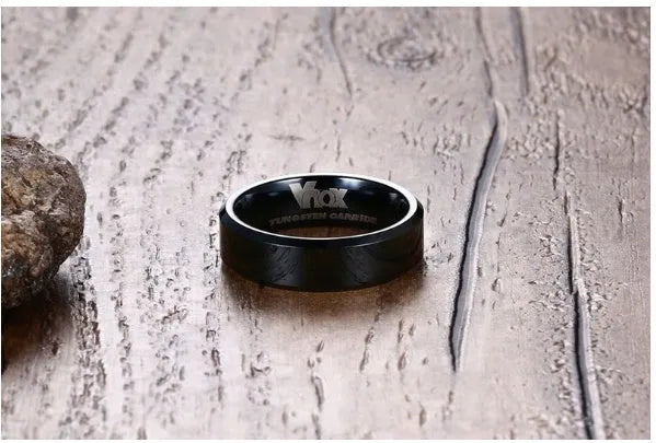 Titanium steel geometric minimalist couple rings in sizes 6 to 12 for men and women