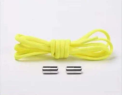 Lazy Laces no-tie elastic shoelaces with metal buckle, 105cm length, multiple colours