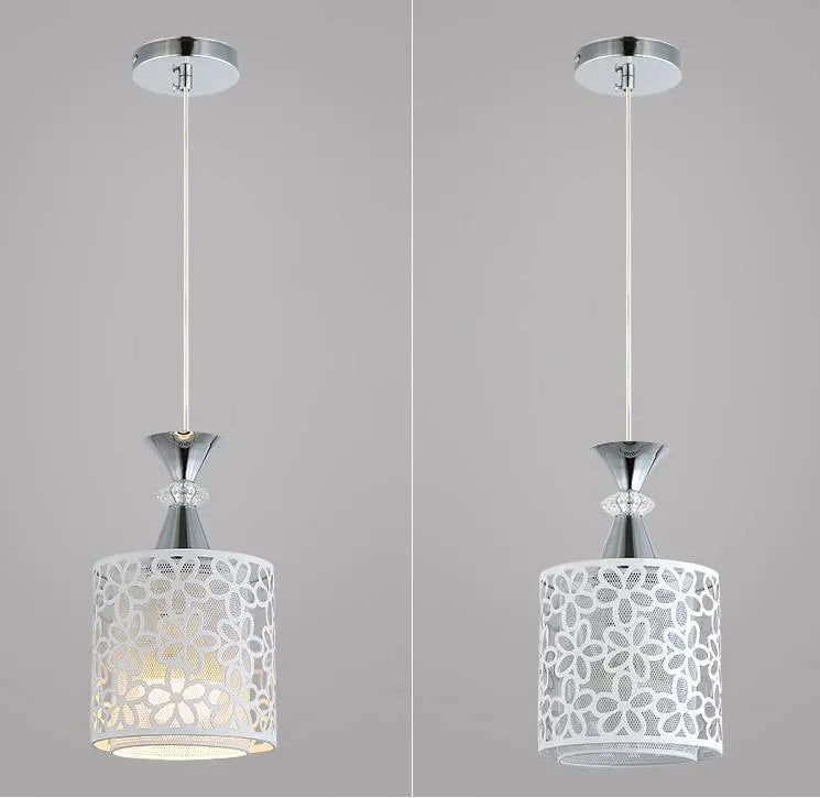 Restaurant droplight LED pendant lamp with aluminium alloy lampshade and adjustable height