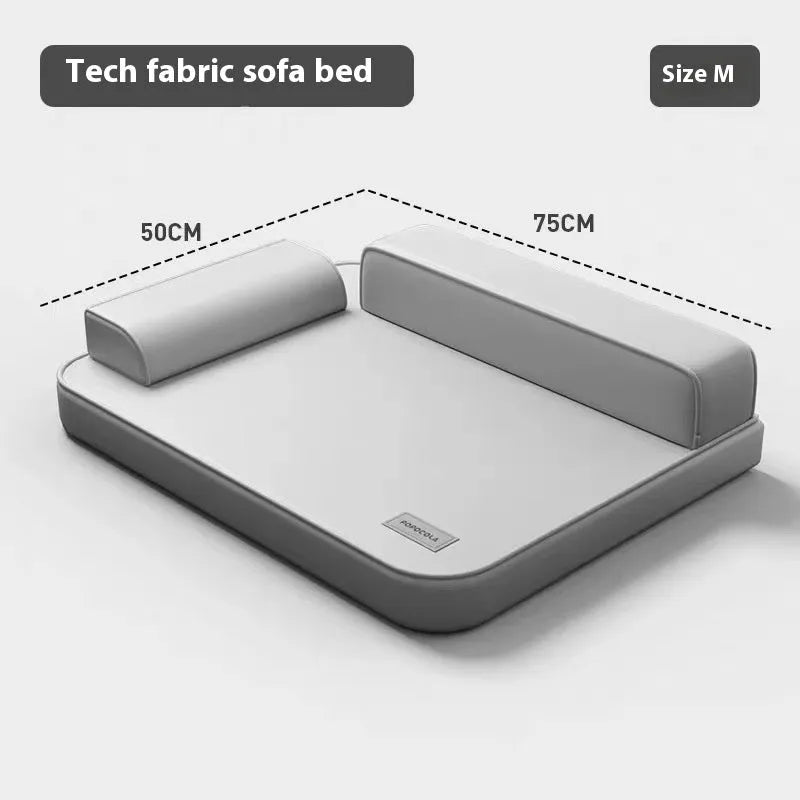 Waterproof tear resistant removable washable dog bed kennel sofa in M size for small dogs under 15 kg