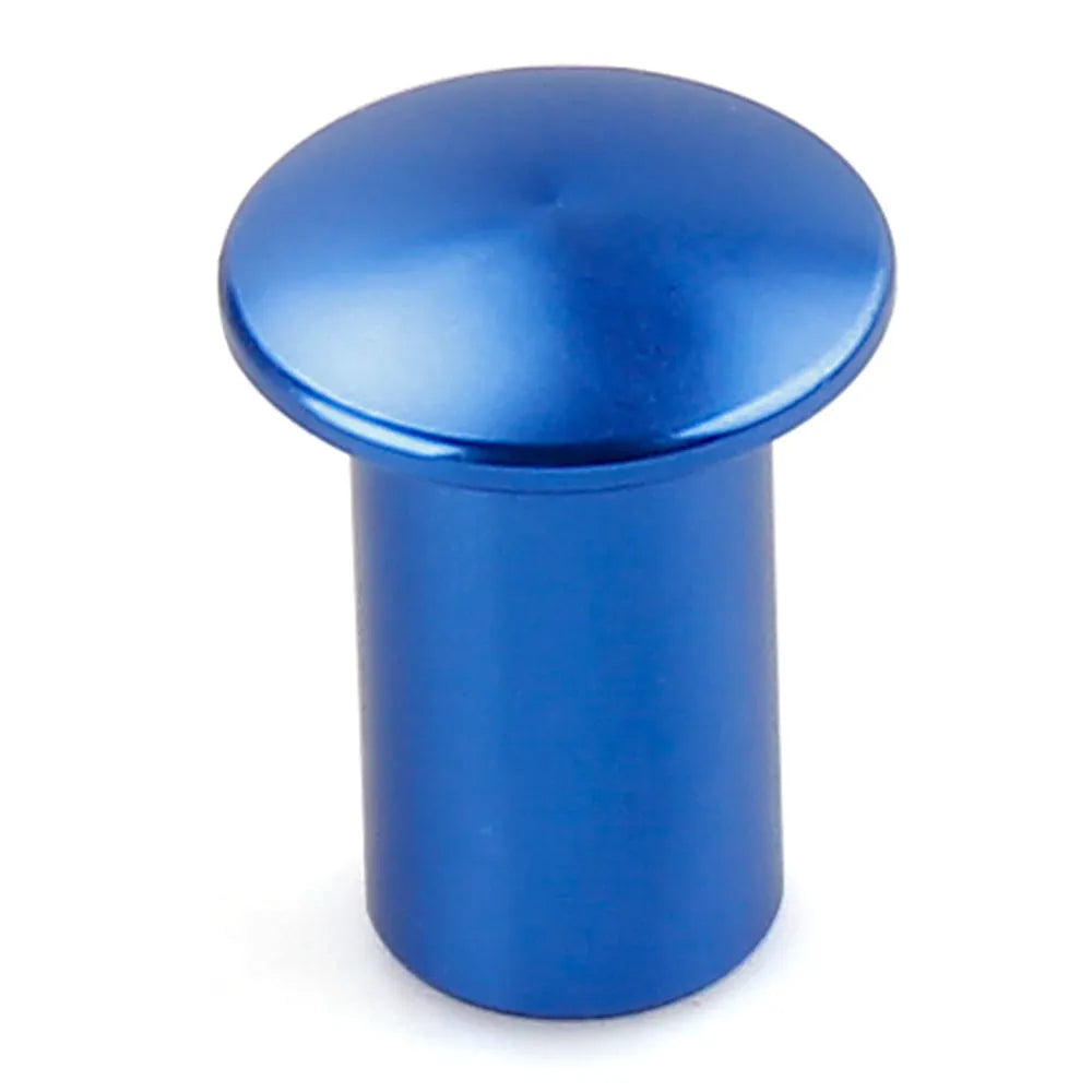 Aluminium alloy hydraulic hand brake release button cap for car modification in gold silver black blue red colours