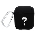 PC back cover for AirPods case with decorative designs including Flower and Smiley face options