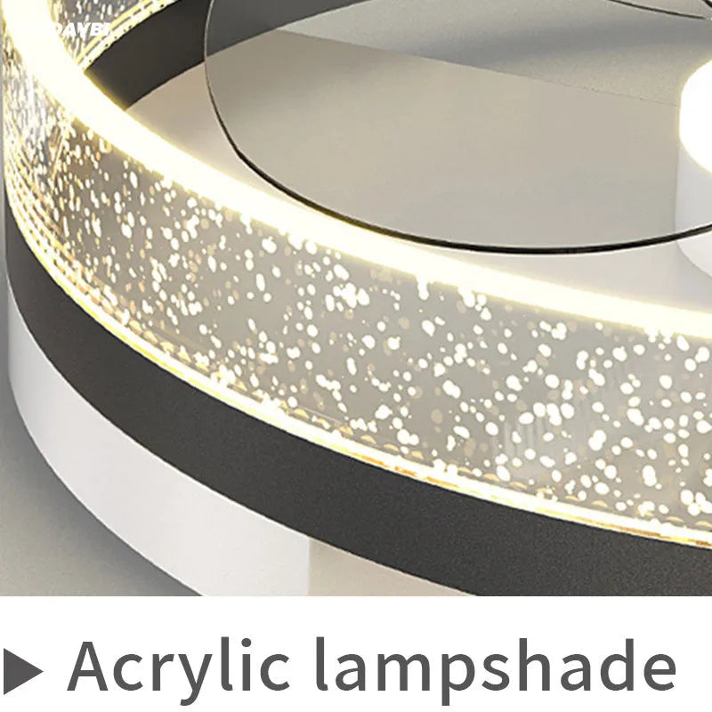 Landi modern simple ceiling lamp with iron construction for children's rooms and corridor lighting