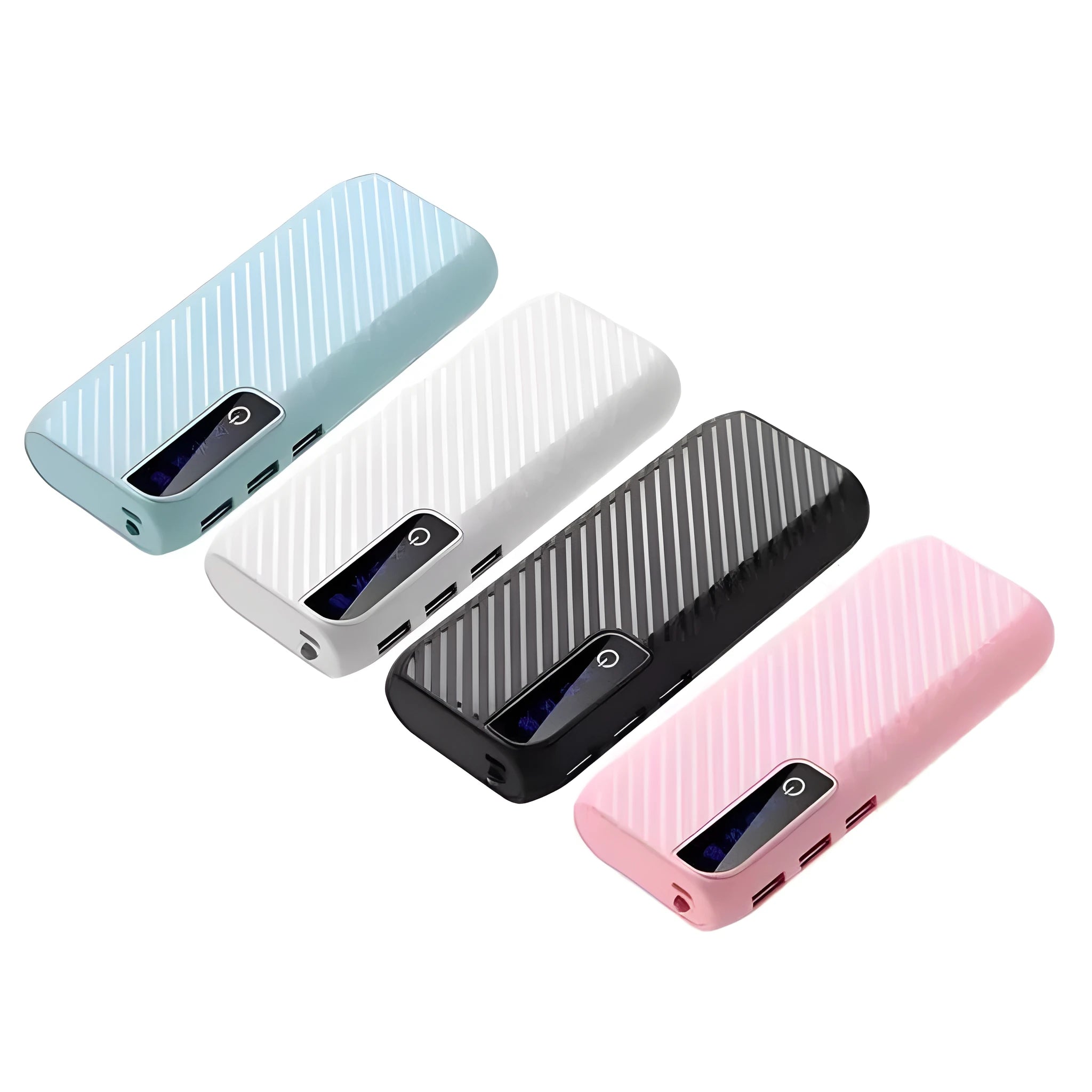 20000mAh mini portable power bank in multiple colour options with fast charging capability