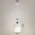 Restaurant droplight LED pendant lamp with aluminium alloy lampshade and adjustable height
