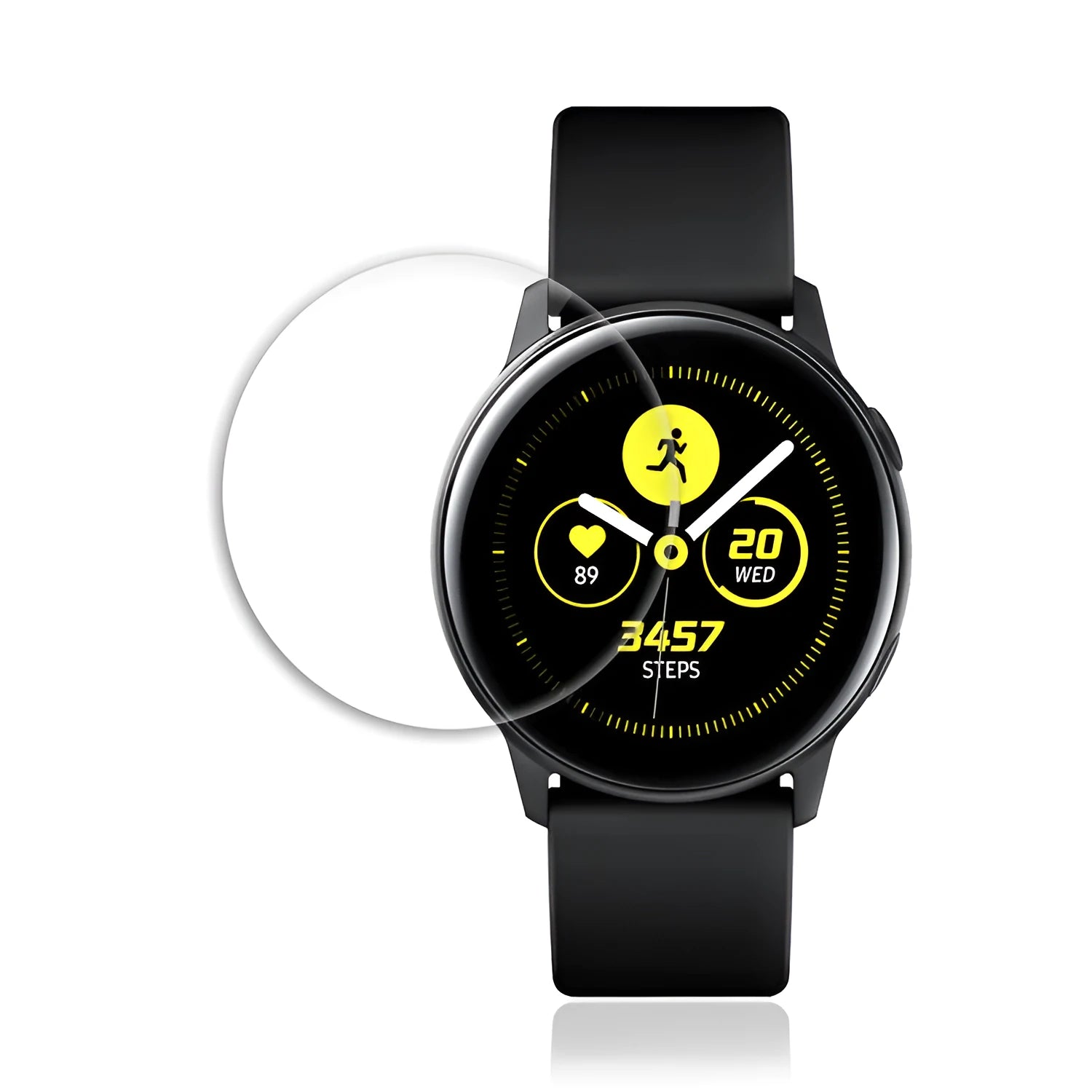 Tempered glass screen protector for Samsung Galaxy Watch Active smartwatch