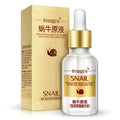 Snail moisturising nourishing serum 15ml facial treatment in white bottle