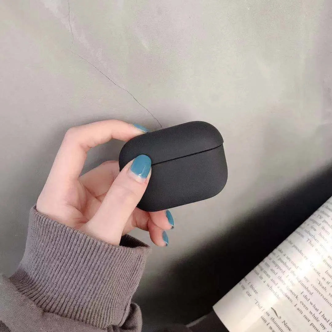 Plastic protective case for Apple AirPods Pro and AirPods 3 in various colours.