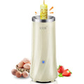 Mini breakfast machine in beige colour with automatic operation and compact CH design