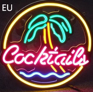 LED coffee neon billboard with PVC shell measuring 40mm by 33mm for commercial decoration