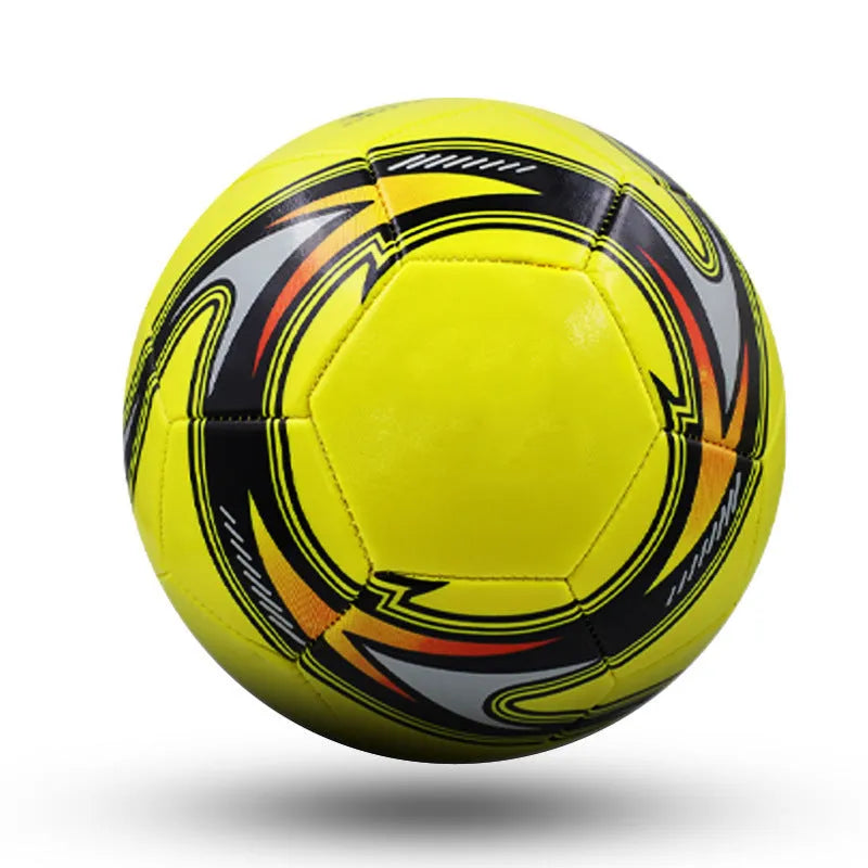 Machine seam PVC training football in multiple sizes and colour designs including Red Dragon Roll pattern
