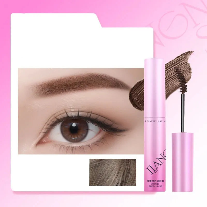 4.5g velvet eyebrow cream cosmetic kit shown in one of four available colours for brow definition