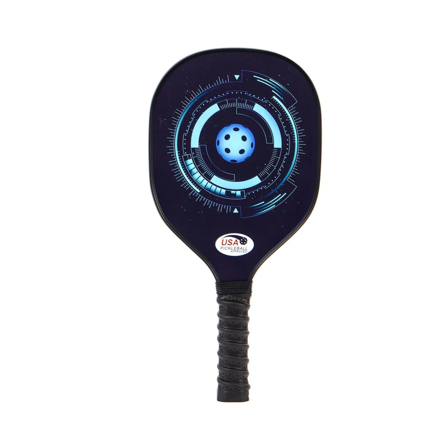 Poplar wood table tennis and pickleball training racket for adult beginners