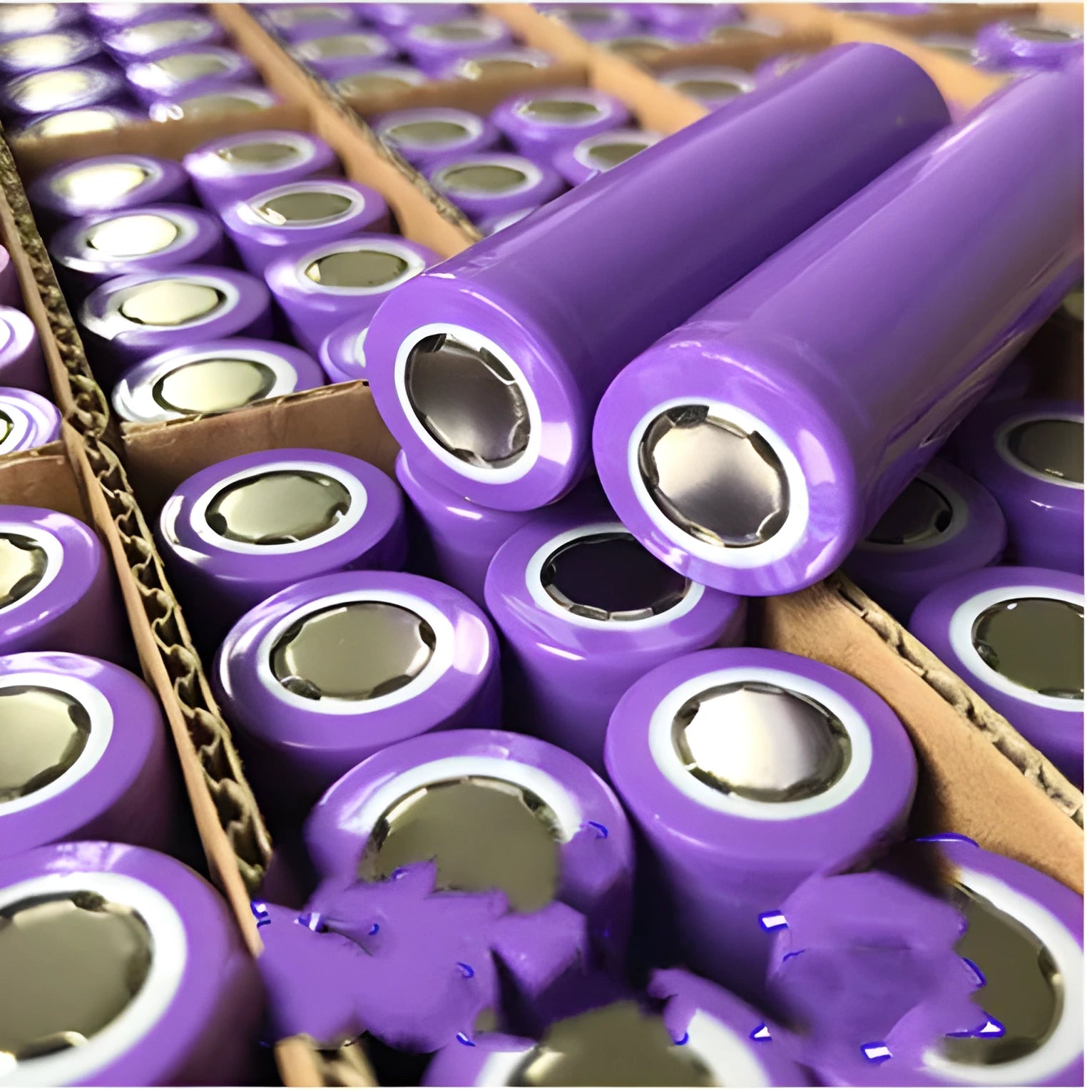 3.7V 2600mAh lithium-ion cylindrical battery cell with safety protections