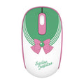 Sailor Moon wireless mouse with character design, 2.4GHz wireless connection, and USB receiver