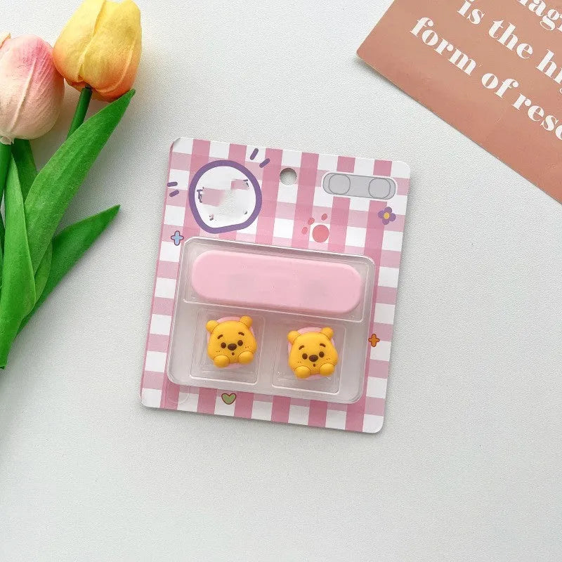 Cartoon magnetic protection data cable fixer in plastic construction for desktop magnetic hubs