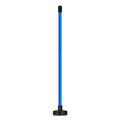 Aluminium golf swing trainer with magnetic direction indicator in red and blue colour options