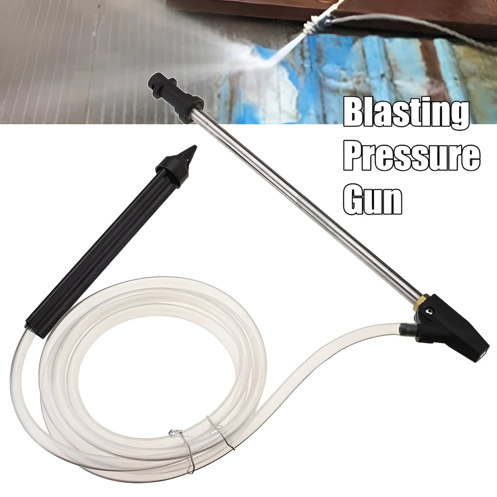 Ceramic high pressure sand blasting nozzle with stainless steel handle for Karcher K series washers