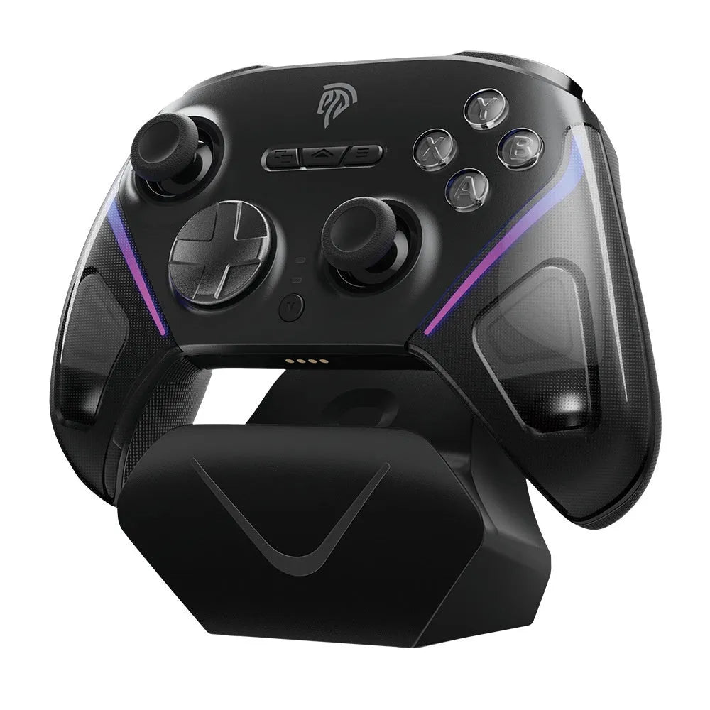 Rocker Smart Startstop Charging Base for PS5 Elite Controller in Black, Green, or Purple