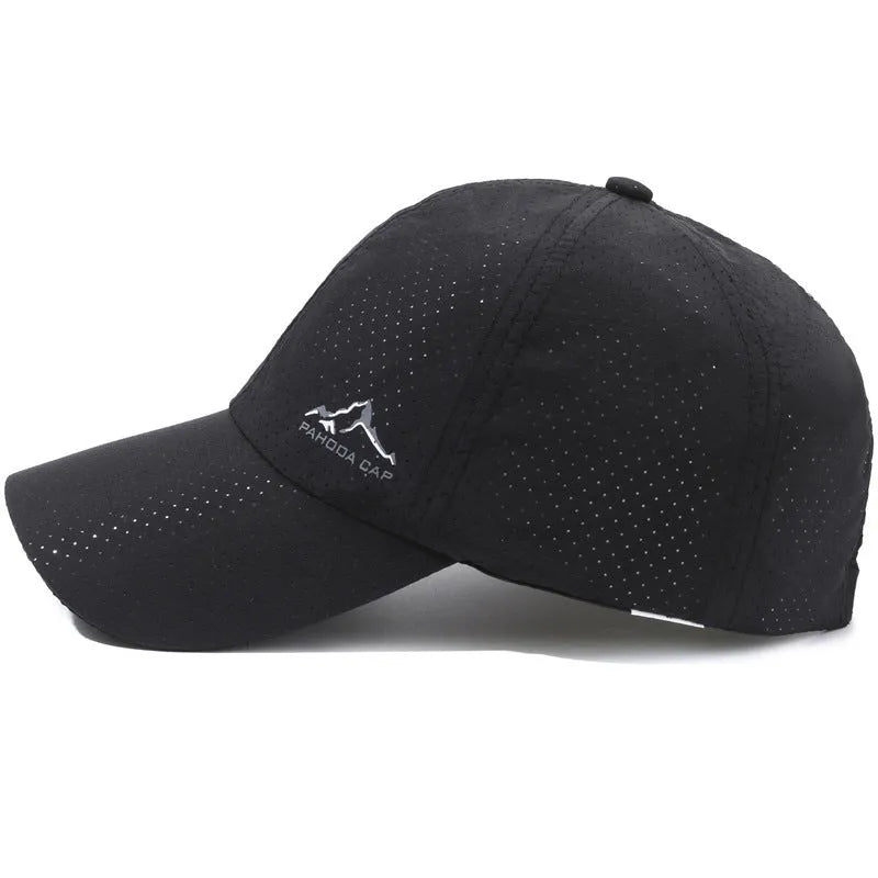 Korean-style adjustable baseball cap in Army Green colour on a neutral background.