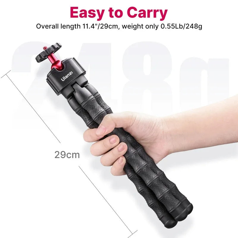 Multifunctional photography vlogging kit with a tripod in 2985 set colour for content creation.