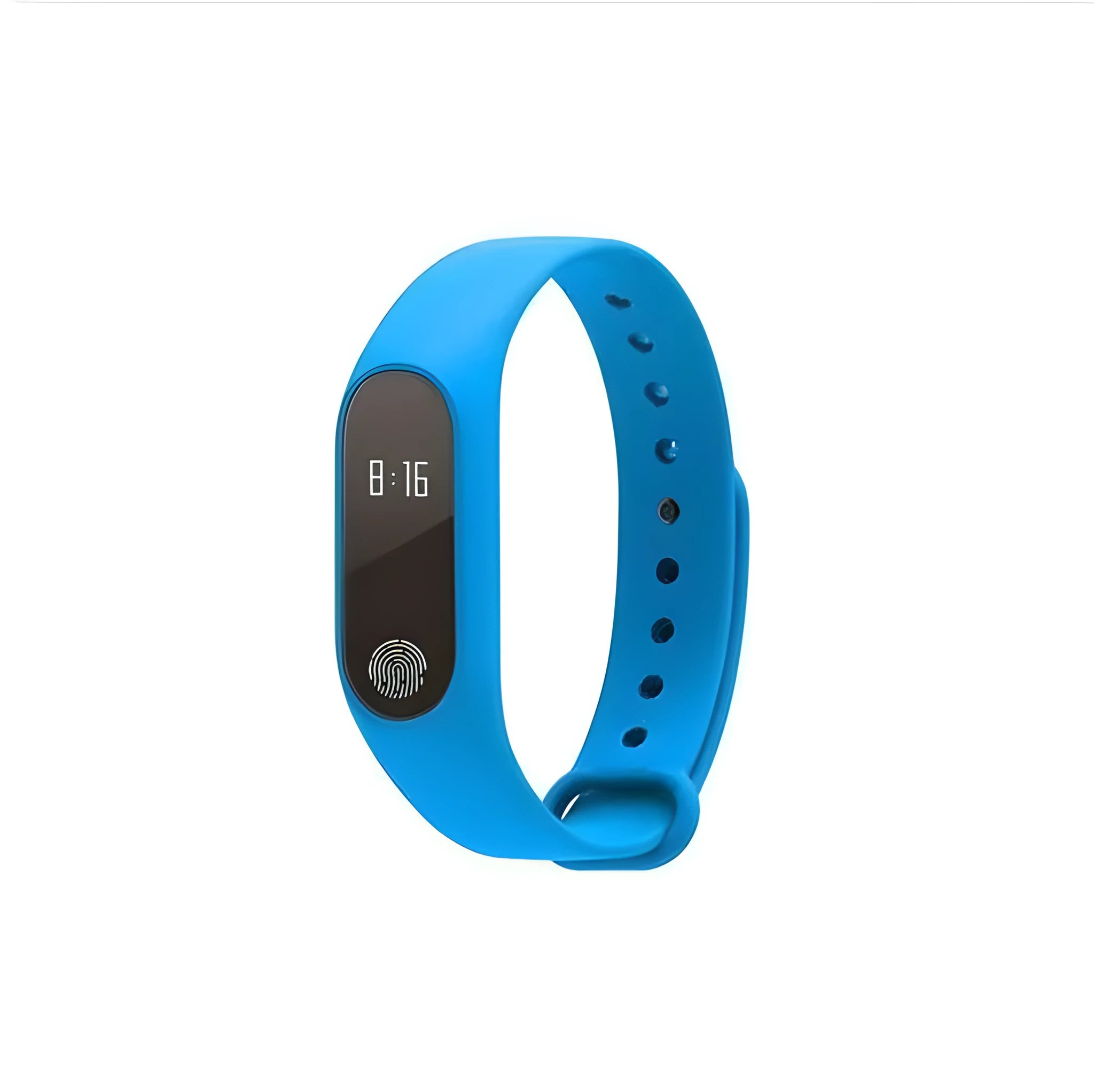 Motion intelligent hand ring fitness tracker watch in six colour options with heart rate monitor display