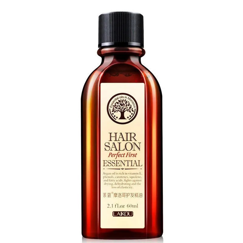 Hair Salon Protect Hair Essential Oil 60ml bottle on white background