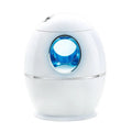 White columnar household humidifier with anion air disinfection function and USB cable.