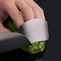 Stainless steel kitchen finger guard for cutting protection with single and double size options