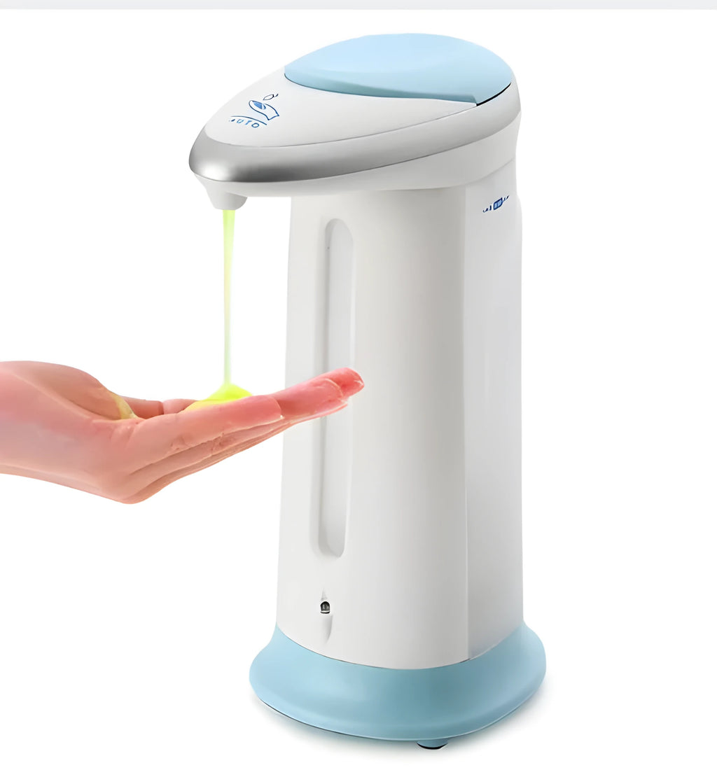 Desktop automatic sensor hand sanitizer dispenser with 400ml capacity and infrared sensor, multi-colour ABS construction