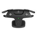 Black F5 mobile game controller joystick for phones, showing compact size.