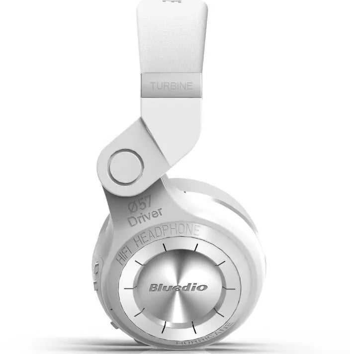 T2 Smart Edition 4.1 Bluetooth headset with metal folding design in black or white colour options