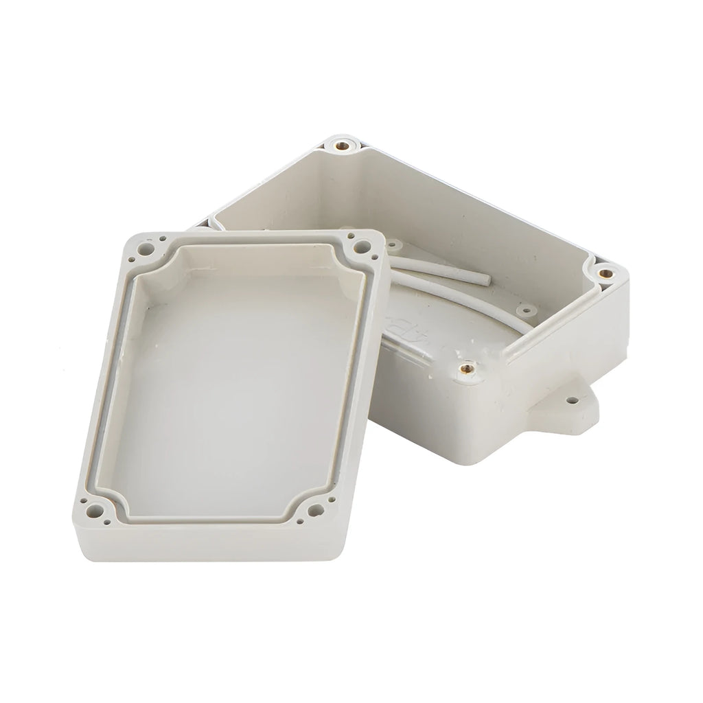 F4B-1 model black ABS plastic waterproof instrument enclosure box for electronics.