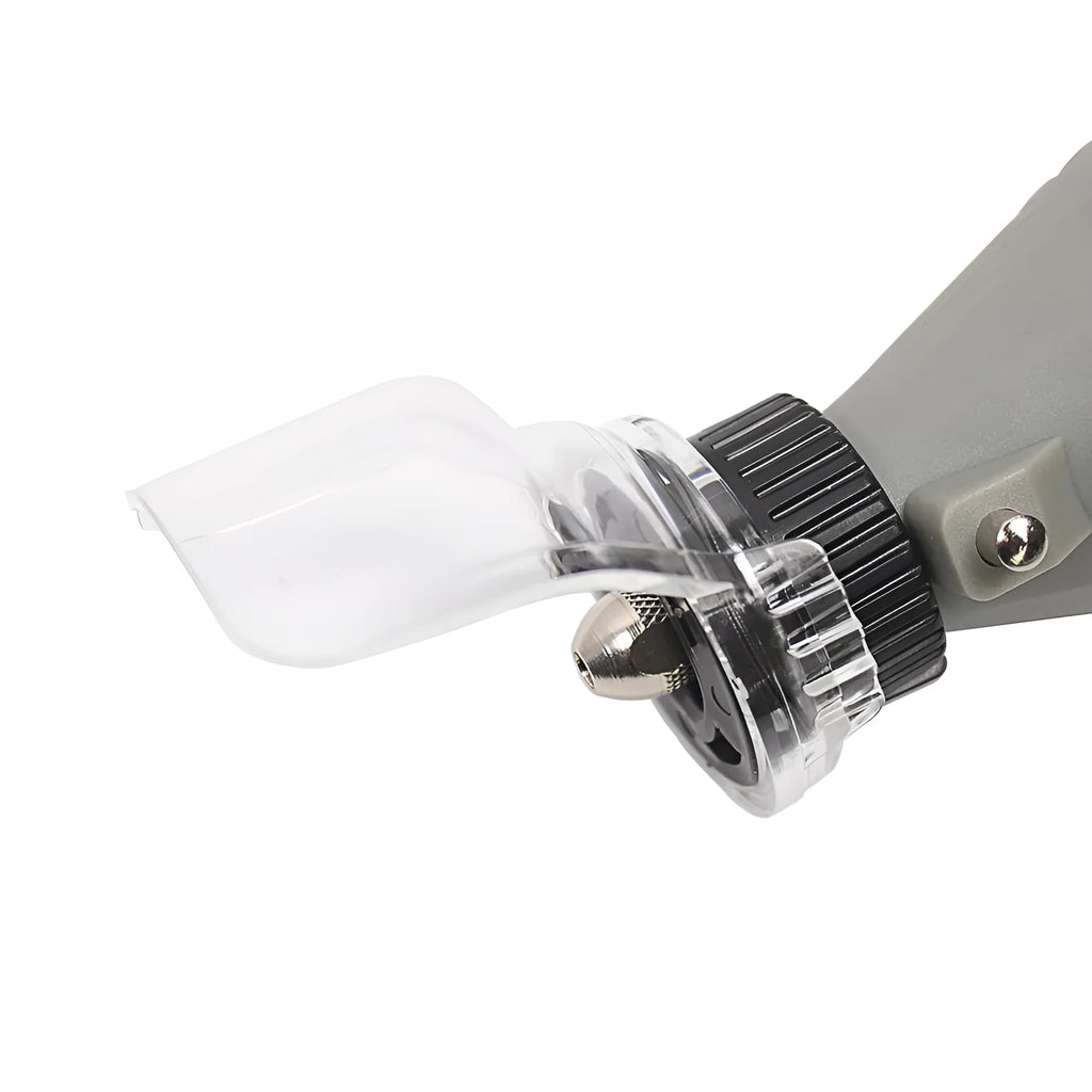 Transparent horn style plastic safety cover for Delta electric grinders