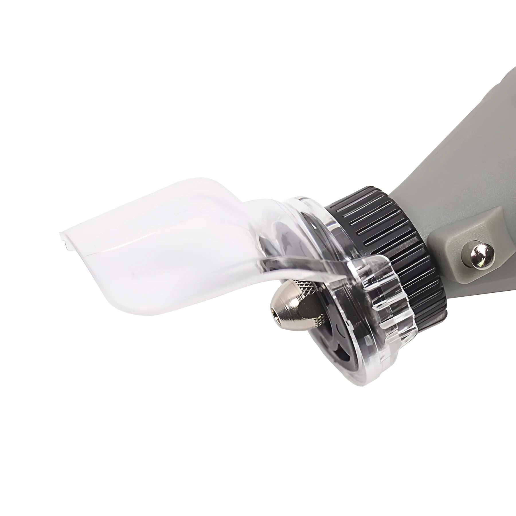 Transparent horn style plastic safety cover for Delta electric grinders