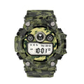 Black T6 tactical rugged smart watch with 1.3 inch screen on an anti-sweat double-clasp wrist strap.