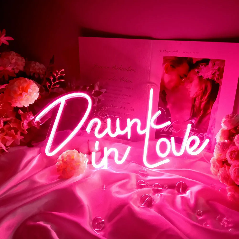 400mm acrylic LED letter shape neon light with USB cable connection