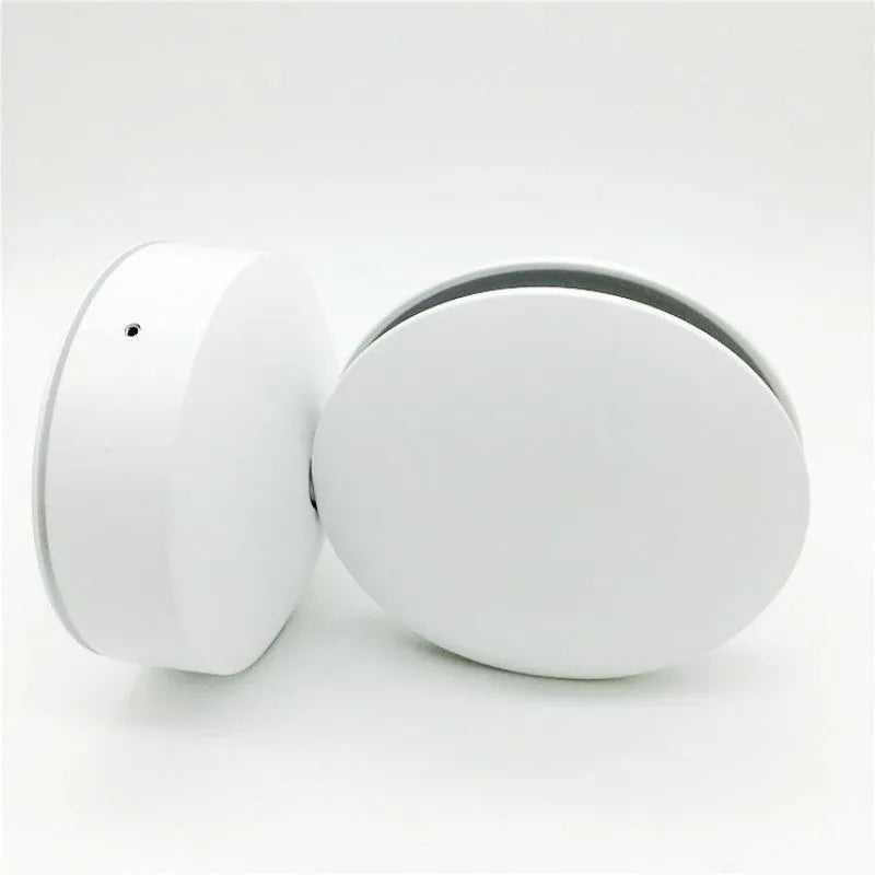 Modern aluminium and glass corridor wall lamp spotlight bar with LED lighting in one of five colour options.